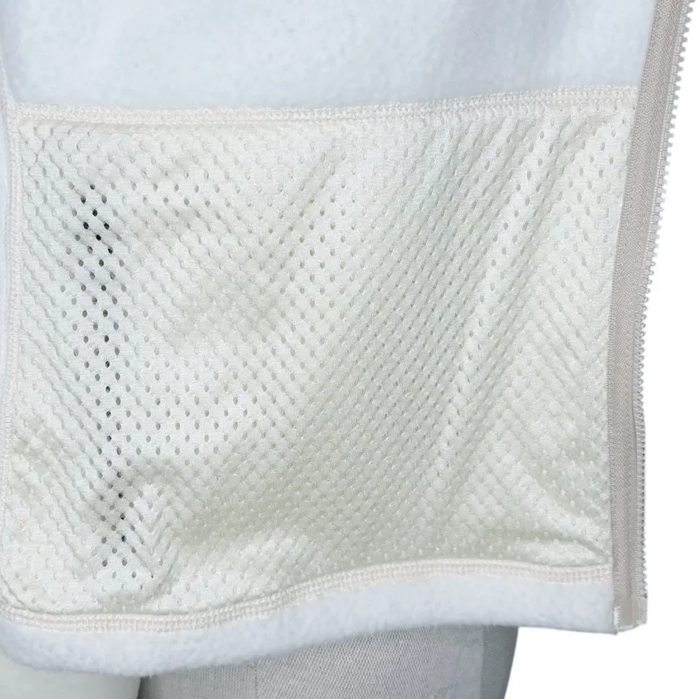 Patagonia Synchilla Arctic Jacket sz L * Cream Ivory Fleece Full Zip Cozy Warm - Picture 9 of 9